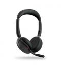 Auriculares jabra evolve2 65 flex ms stereo inalambrico negro