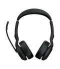Auriculares jabra evolve2 55 ms stereo inalambrico negro