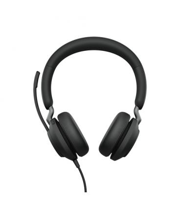 Auriculares jabra evolve2 40 se ms stereo negro