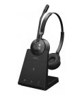 Auriculares jabra engage 45 se inalambrico negro