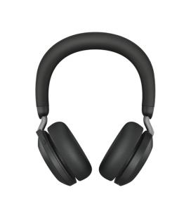 Auriculares jabra evolve2 75 ms stereo inalambrico negro