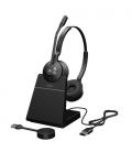 Auriculares jabra engage 55 inalambrico negro