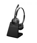 Auriculares jabra engage 55 inalambrico negro
