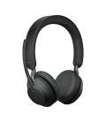 Auriculares jabra evolve2 65 uc stereo inalambrico negro
