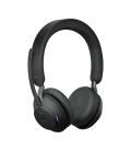 Auriculares jabra evolve2 65 ms stereo inalambrico negro