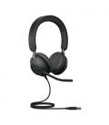 Auriculares jabra evolve2 40 se uc stereo negro