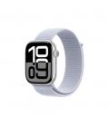Smartwatch apple watch series 10 gps 46mm silver case blue sport loop