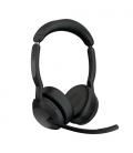 Auriculares jabra evolve2 55 ms stereo inalambrico negro