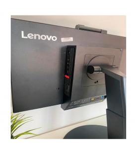 Combo Reacondicionado PC MINI LENOVO M920Q / i5-8th / 8GB / 256Gb SSD / Windows 10 Pro + Monitor Reacondicionado 22\" / Negro / 