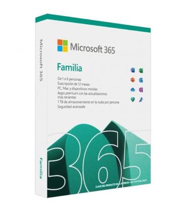 Microsoft 365 familia/ 6 usuario/ 1 año/ 5 dispositivos