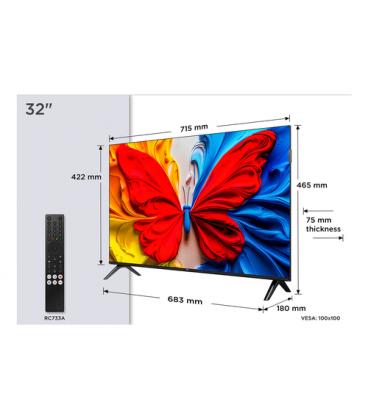 Televisor tcl qled 32s5k 32'/ full hd/ smart tv/ wifi