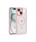 FUNDA COOL IPHONE 15 MAGNETICA ROSA