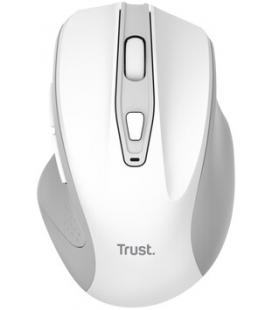 Ratón inalámbrico trust nito silent/ hasta 2200 dpi/ blanco