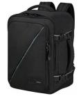 Mochila american tourister take2cabin s/ capacidad 24.2l/ negra