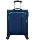 Maleta de cabina american tourister sea seeker spinner 55cm/ 55x40x20cm/ 4 ruedas/ marino combate