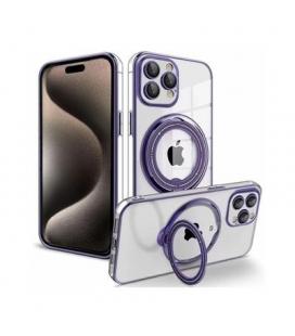 FUNDA COOL IPHONE 15 PRO MAX MAG RING VIOLETA