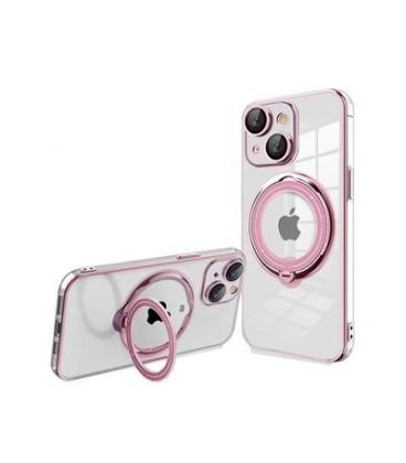 FUNDA COOL IPHONE 15 PLUS MAGNETICA RING ROSA