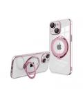 FUNDA COOL IPHONE 15 PLUS MAGNETICA RING ROSA