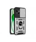 FUNDA COOL IPHONE 15 PLUS HARD RING PLATA