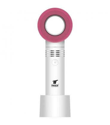 Ventilador portatil thulos th - mfn - 03 blanco - rosa