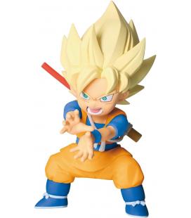 Figura banpresto dragon ball daima son goku mini ii con panel 7cm