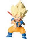 Figura banpresto dragon ball daima son goku mini ii con panel 7cm