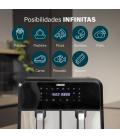 Freidora por aire / sin aceite princess double basket airfryer 182074/ 2400w/ capacidad 8l