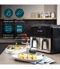 Freidora por aire / sin aceite princess double basket airfryer 182074/ 2400w/ capacidad 8l