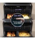 Freidora por aire / sin aceite princess double basket airfryer 182074/ 2400w/ capacidad 8l