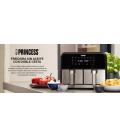 Freidora por aire / sin aceite princess double basket airfryer 182074/ 2400w/ capacidad 8l