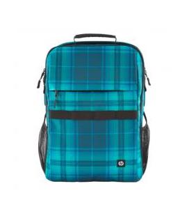 Mochila hp campus xl con patrón de cuadros de tartán