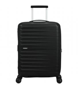 Maleta de cabina american tourister fastforward spinner expansible 55cm/ 55x40x23cm/ 4 ruedas/ negro