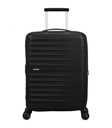 Maleta de cabina american tourister fastforward spinner expansible 55cm/ 55x40x23cm/ 4 ruedas/ negro