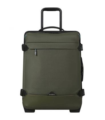 Bolsa de viaje con ruedas samsonite roadseeker 55cm/ 55x40x25cm/ verde oliva