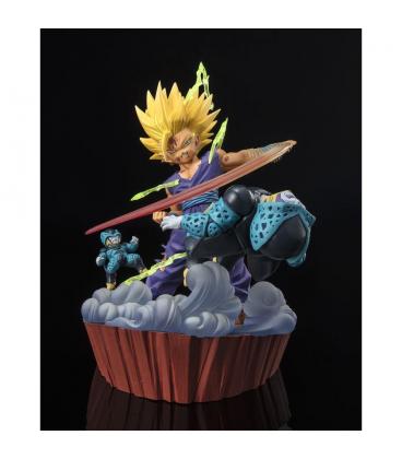 Figura tamashii nations dragon ball z figuarts zero super saiyan 2 son gohan - anger exploding into power - extra battle premium