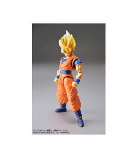 Maqueta figure - rise standard super saiyan son goku pkg renewal re - run