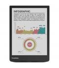 Libro electronico ebook pocketbook inkpad color 3 7.8 pulgadas 32gb - color stormy sea