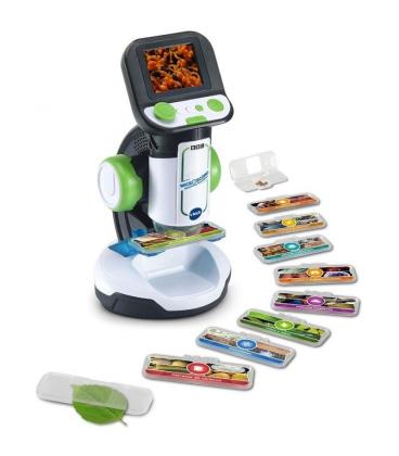 Microscopio educativo multimedia vtech/ pantalla hd