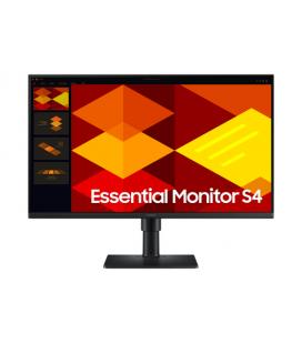 Monitor profesional samsung essential monitor s4 s27d400gau/ 24'/ full hd/ regulable en altura/ negro