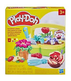 Juego hasbro play - doh blooming flowers