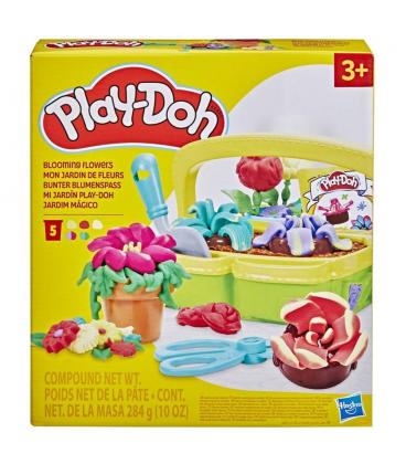 Juego hasbro play - doh blooming flowers