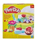 Juego hasbro play - doh blooming flowers