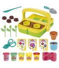 Juego hasbro play - doh blooming flowers