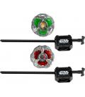 Juego hasbro beyblade x star wars luke skywalker vs darth vader
