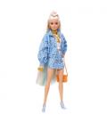 Muñeca barbie extra mattel conjunto estampado bandana
