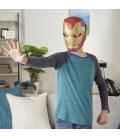 Mascara con efectos marvel vengadores iron man