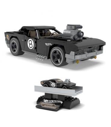 Figura mattel mega construx hot wheels coleccionistas rodger dodger
