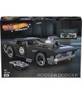Figura mattel mega construx hot wheels coleccionistas rodger dodger
