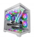 Caja gaming minitorre mars gaming mc-view2/ blanca