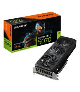 GIGABYTE GeForce RTX 5070 WINDFORCE OC SFF 12G Tarjeta Gráfica - 12GB GDDR7, 192 bits, PCI-E 5.0, 2542 MHz Core Clock, 3 x DP 2.